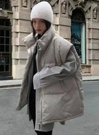 Veste en duvet de coton pour femmes