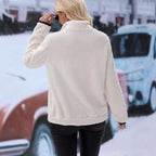 Sweat-shirt à manches longues pour femmes