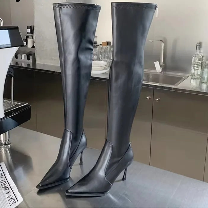 Bottes à talons hauts pour femmes