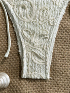 Ensemble maillot de bain deux pièces string triangle à bretelles pour femmes