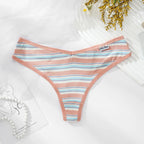 String sans couture arc-en-ciel pour femmes