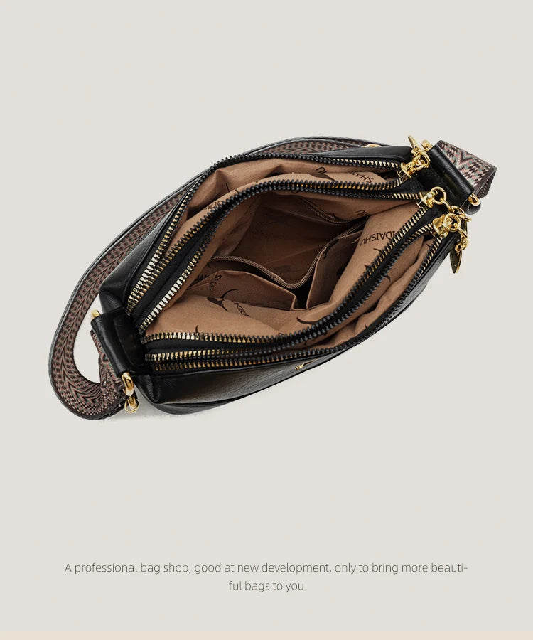 Sac à main de haute qualité en cuir souple pour femmes