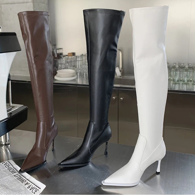 Bottes à talons hauts pour femmes