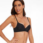 Soutien-gorge push-up en V profond pour femmes
