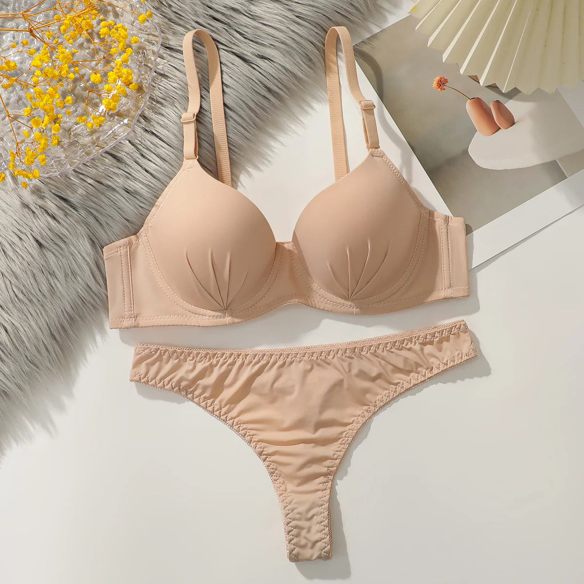 Ensemble de lingerie sexy imprimé léopard pour femmes