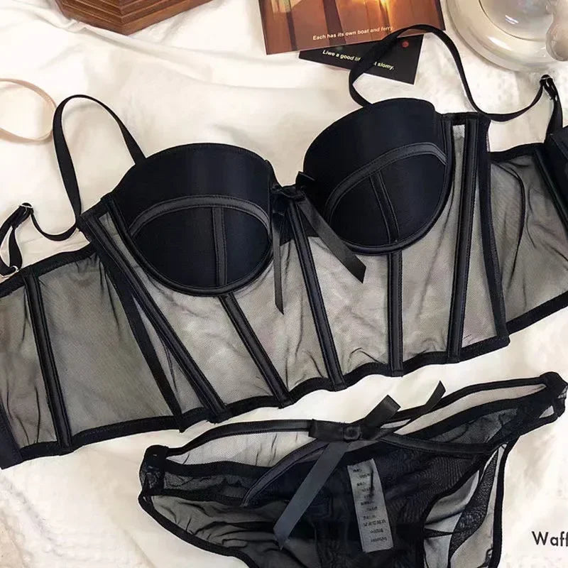 Ensemble de lingerie sexy en dentelle pour femmes
