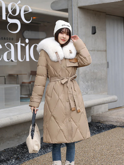 Manteau Matelassé Femme – Coton et Ceinture