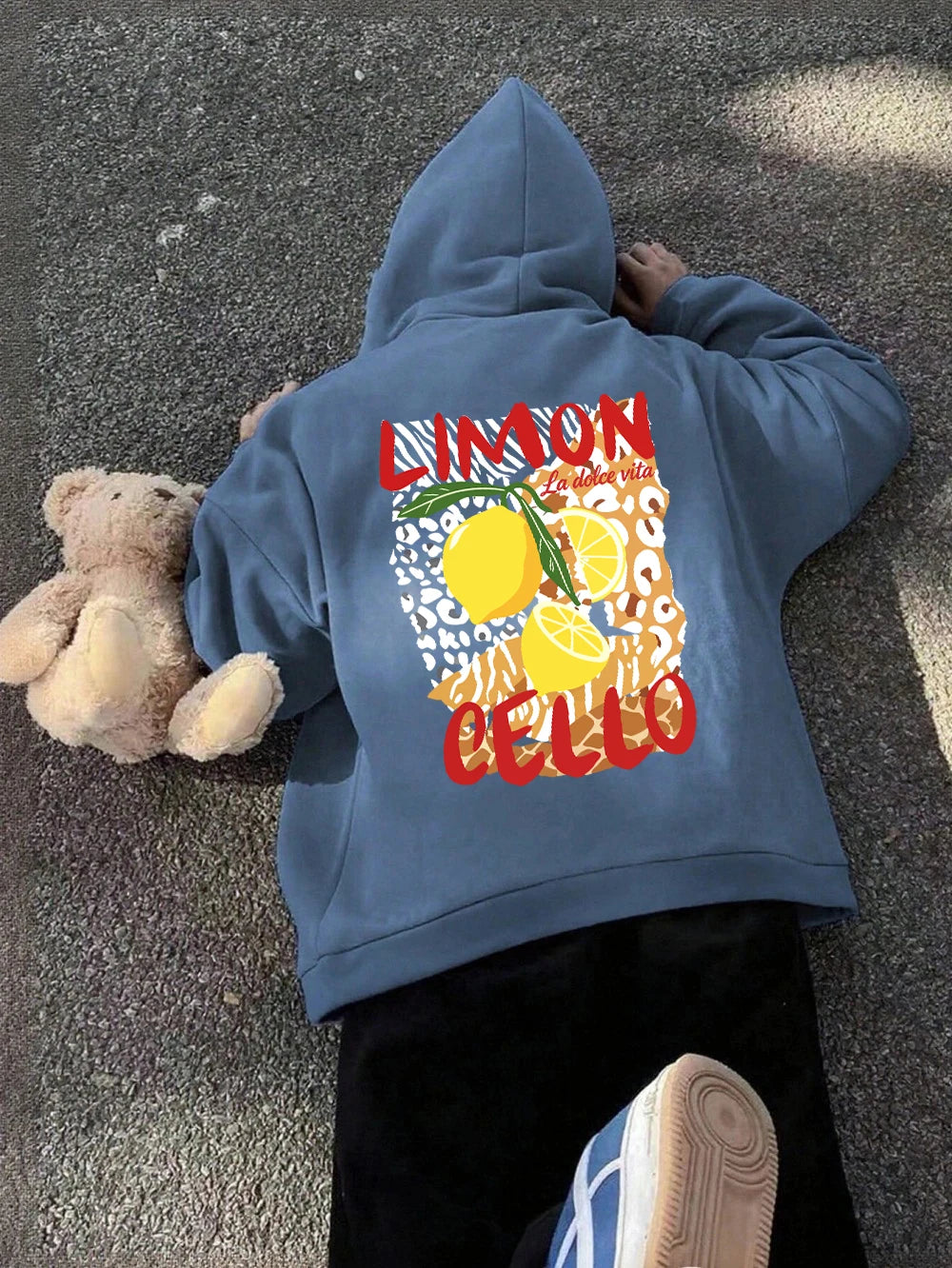 Sweat-shirts à capuche imprimés Limon Cello pour femmes