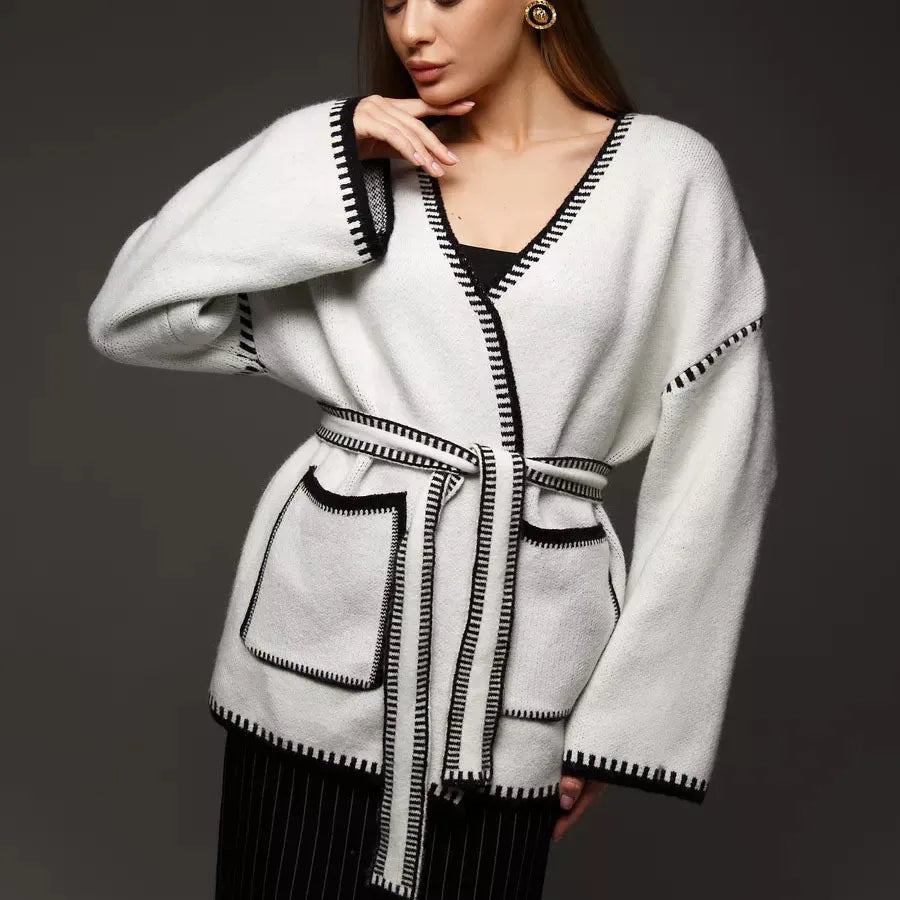 Cardigan tricoté pour femmes