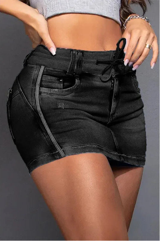 Mini-Short en Jean Femme – Coupe Courte