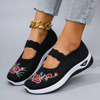 Chaussures plates d'été en maille respirante pour femmes