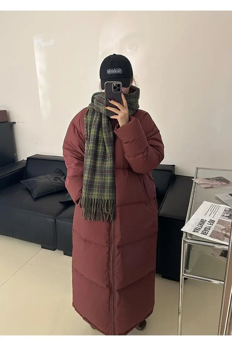 Doudoune d'hiver surdimensionnée pour femmes