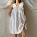 Robe courte d'été décontractée pour femmes