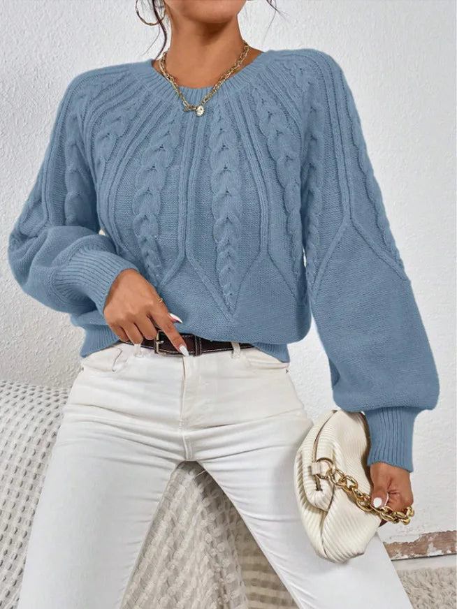 Pulls chandails à manches longues pour femmes