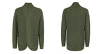Cardigan long côtelé pour femmes