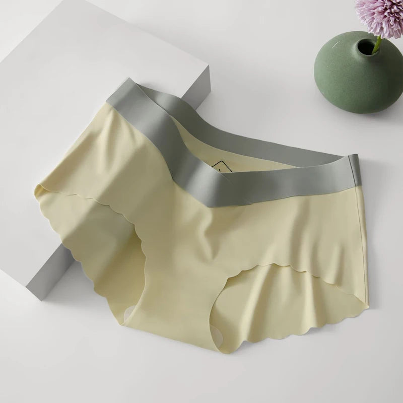 Culotte sans couture soie glacée pour femmes
