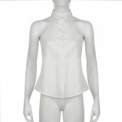 T-shirt Dos Nu Femme – Détails Lacés