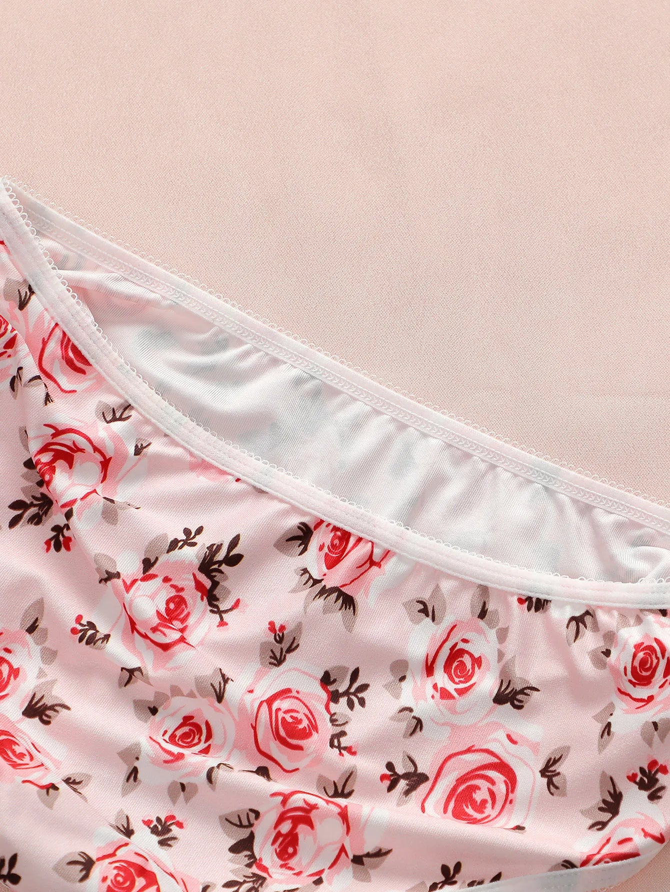 Culotte floraux brodés sexy pour femmes