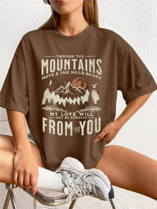 T-Shirt en Coton Grande Taille Femme – Coupe Confort