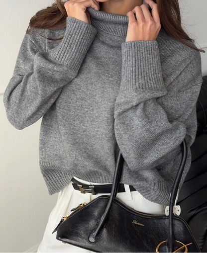 Pull d’Hiver Femme – Maille Douce et Coupe Ample