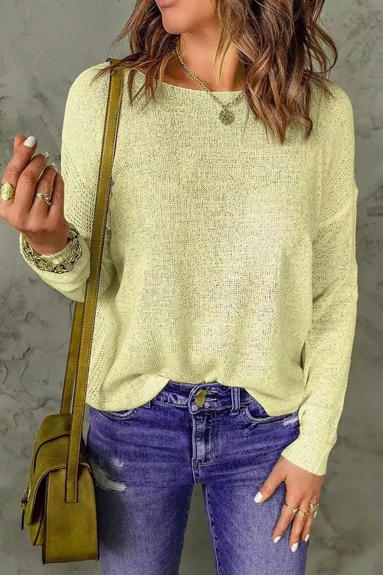 Pull ample tricotés pour femmes