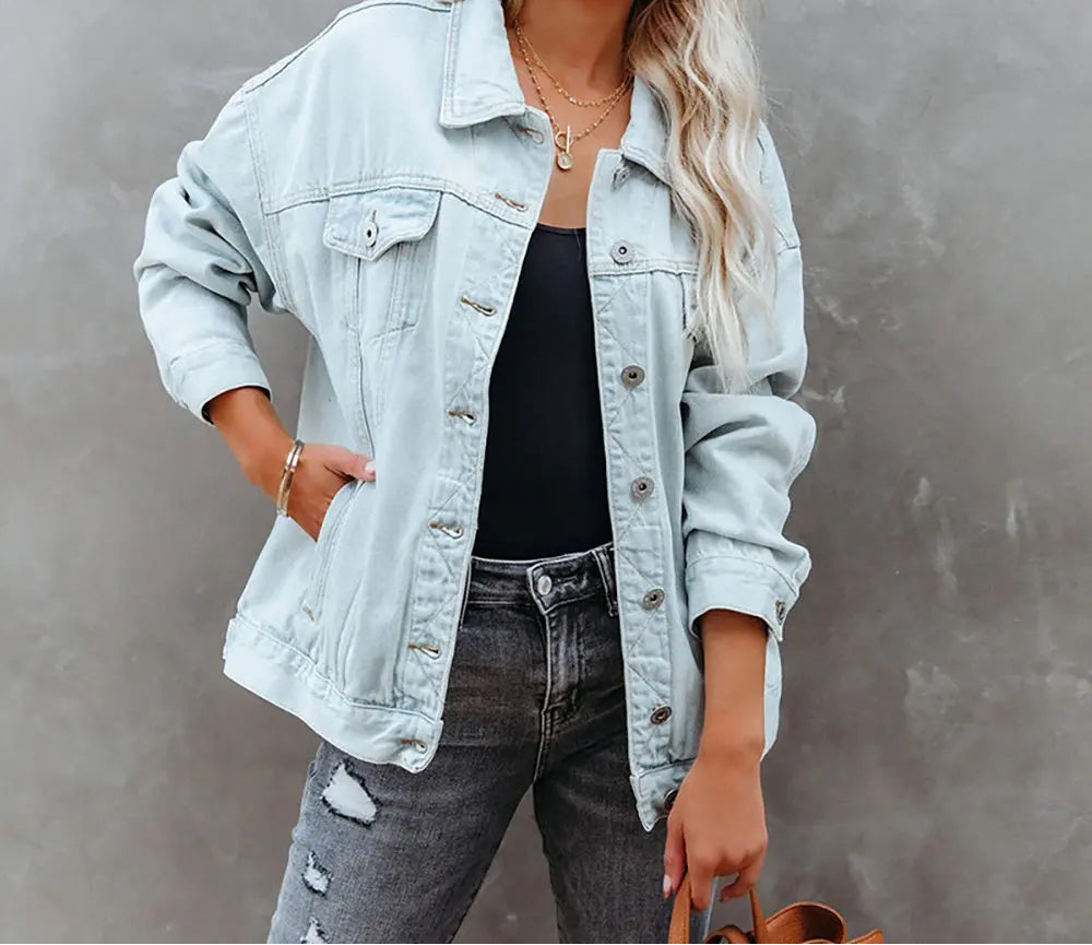 Vestes en Jean Vintage pour femmes