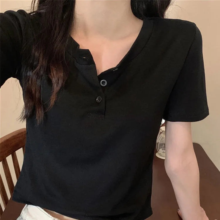 Tops à manches courtes pour femmes