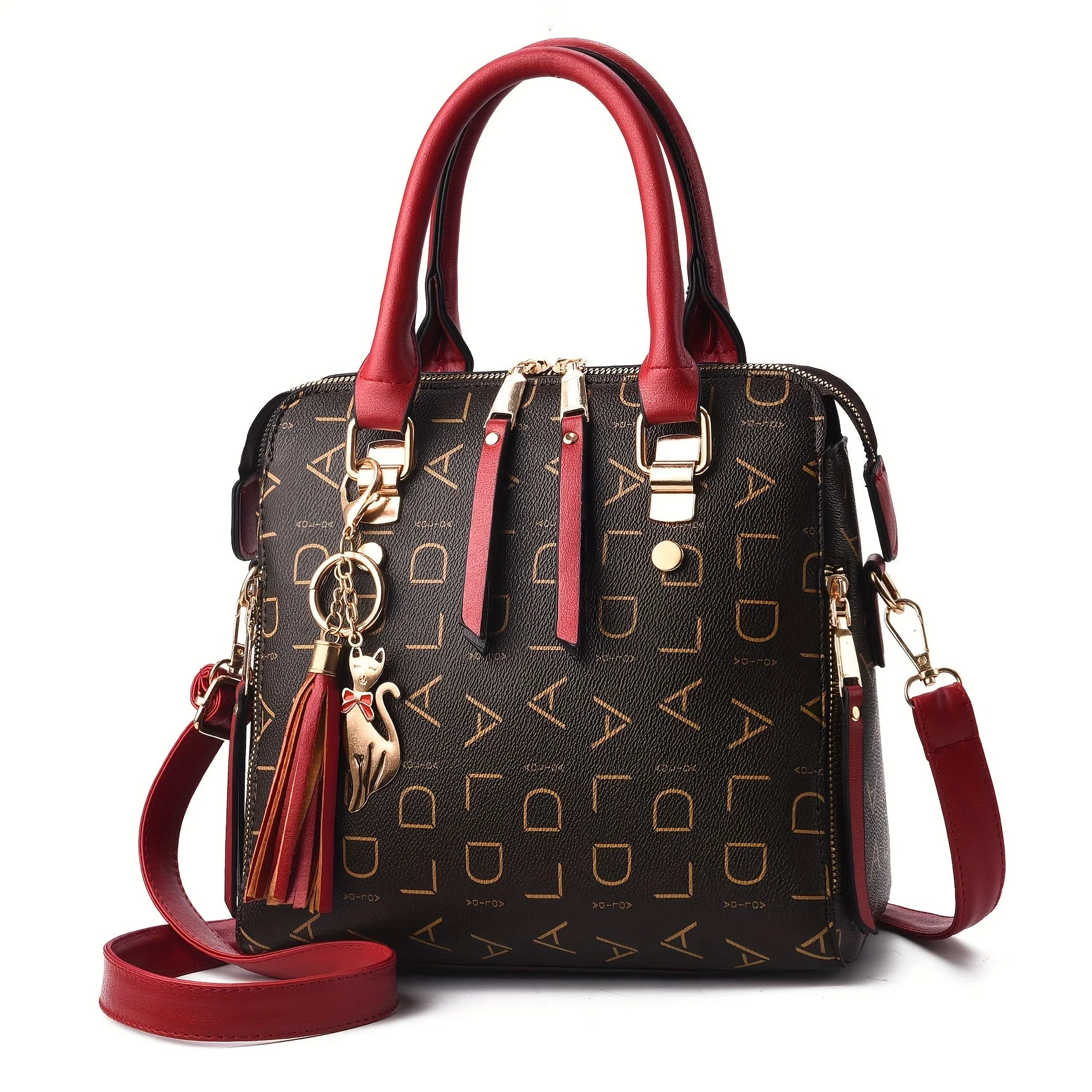 Sac à main en cuir synthétique pour femmes
