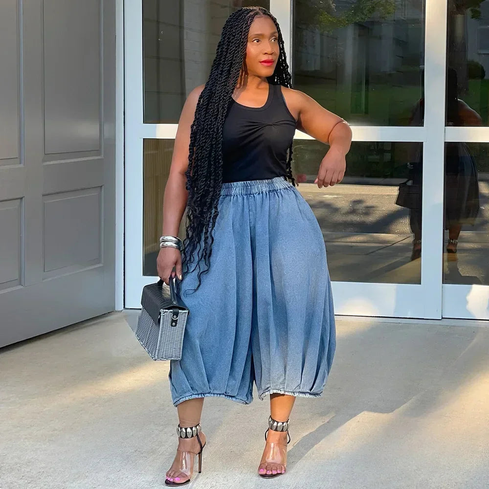 Pantalon en jean pour femmes