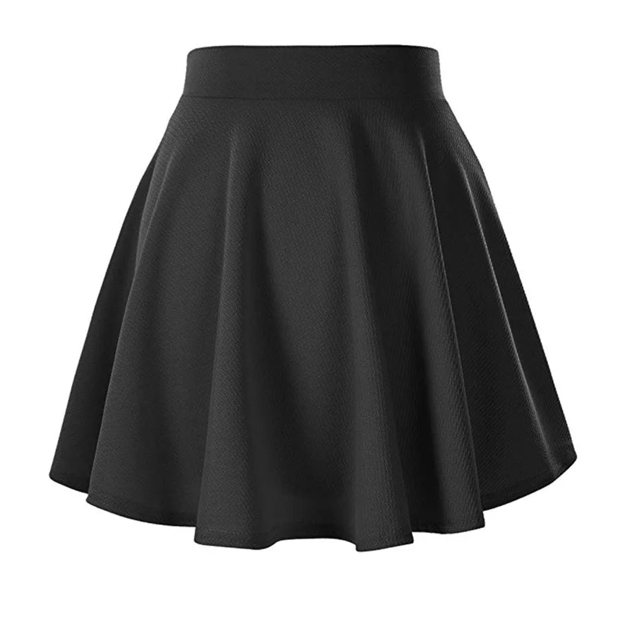 Jupes courte plissée et bouffante pour femmes