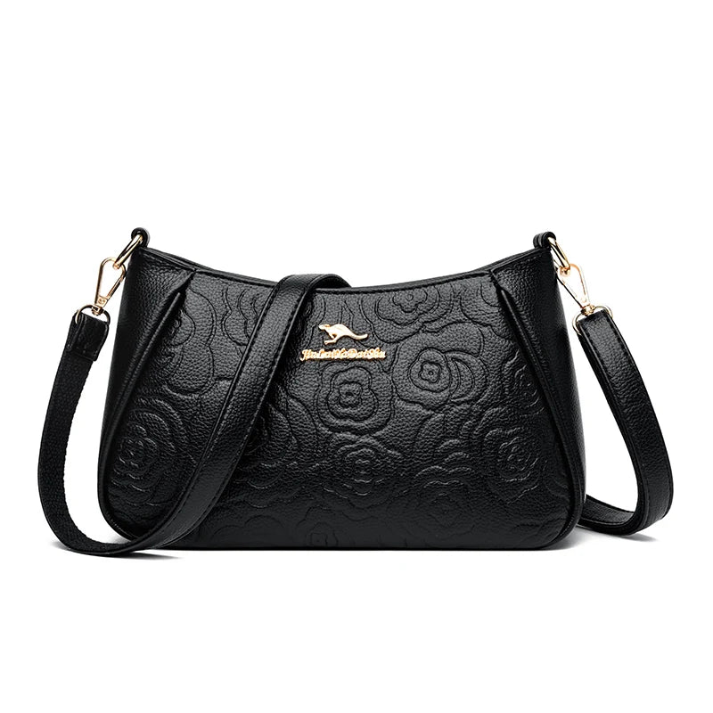 Sacs à main vintage en cuir souple pour femmes