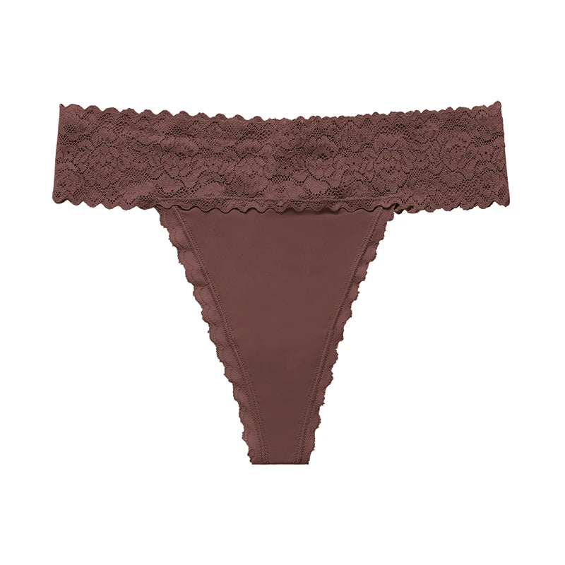 String en dentelle florale pour femmes