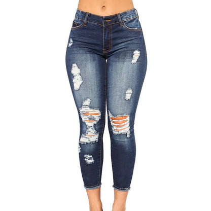 Jean Déchiré Femme – Taille Haute et Extensible