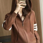 Vestes cardigan à capuche pour femmes