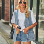 Veste en jean pour femmes