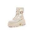 Bottines en cuir verni pour femmes