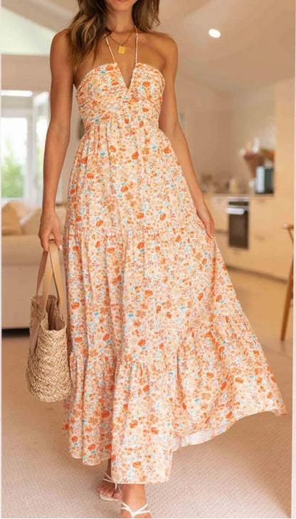 Robe Longue Femme – Col Roulé