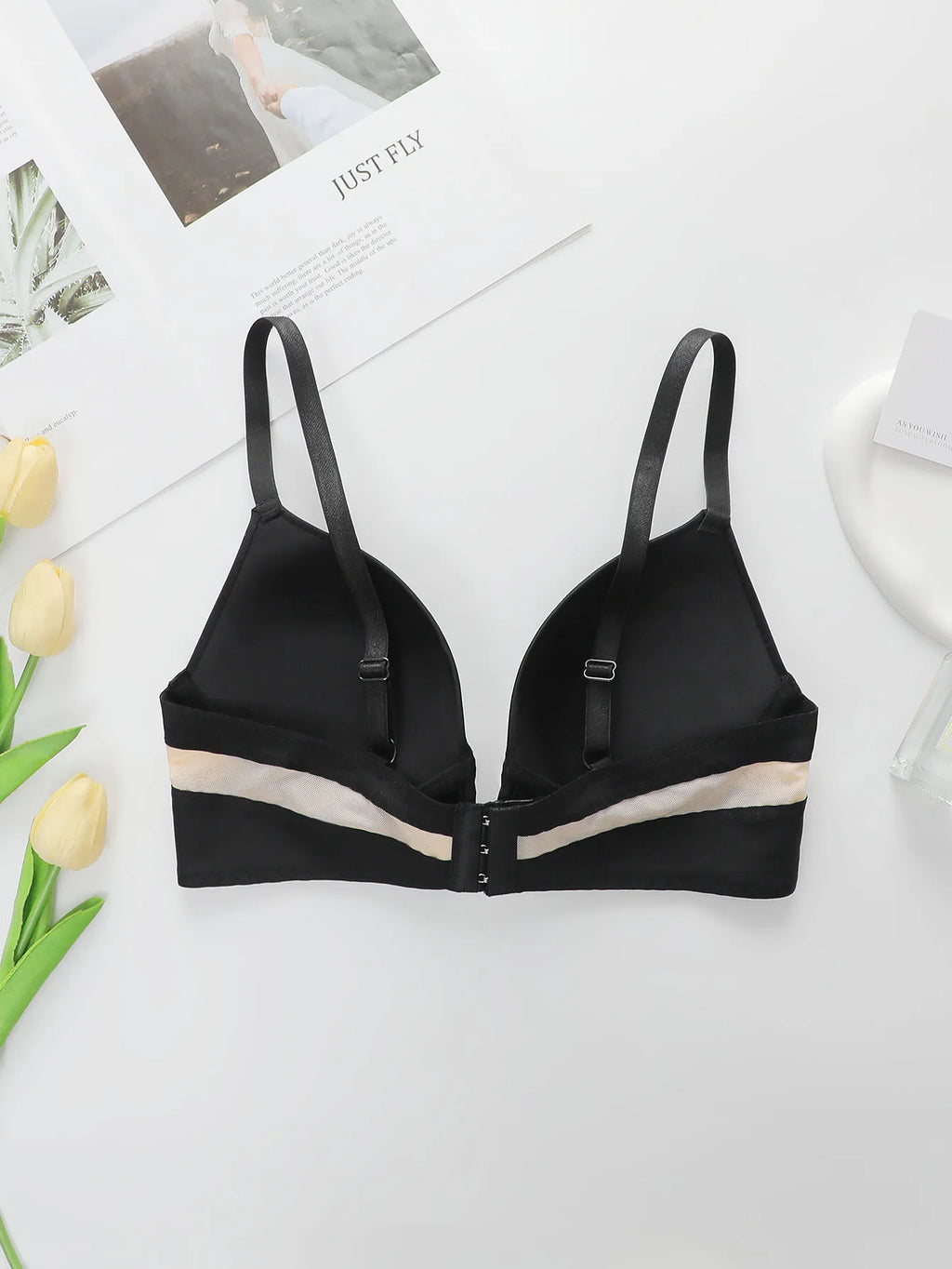 Soutien-gorge sexy à décolleté plongeant pour femmes