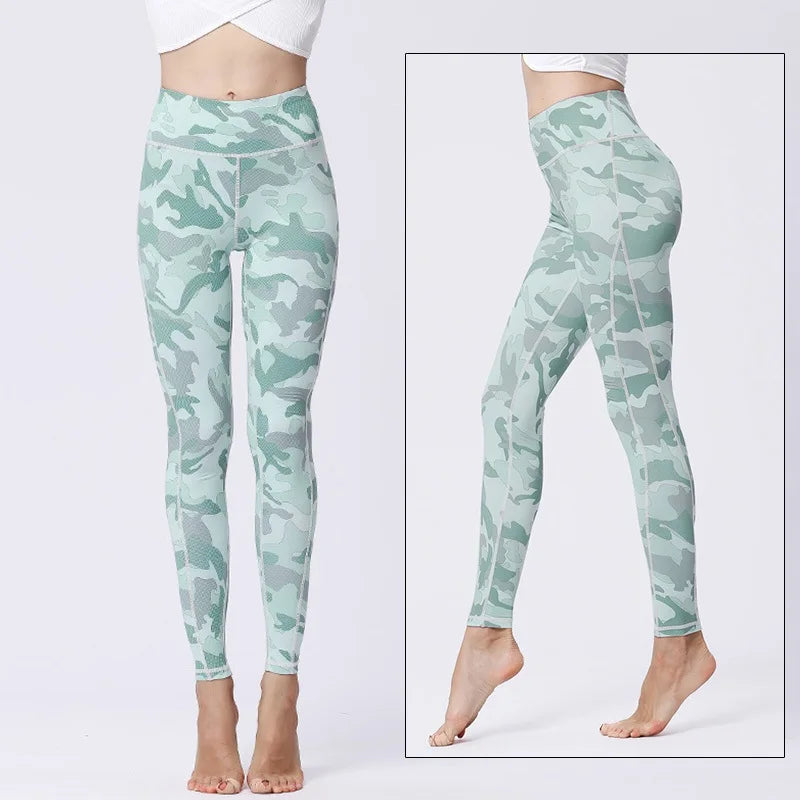 Leggings camouflage de sport pour femmes