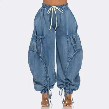 Jean Taille Haute Femme – Denim Extensible