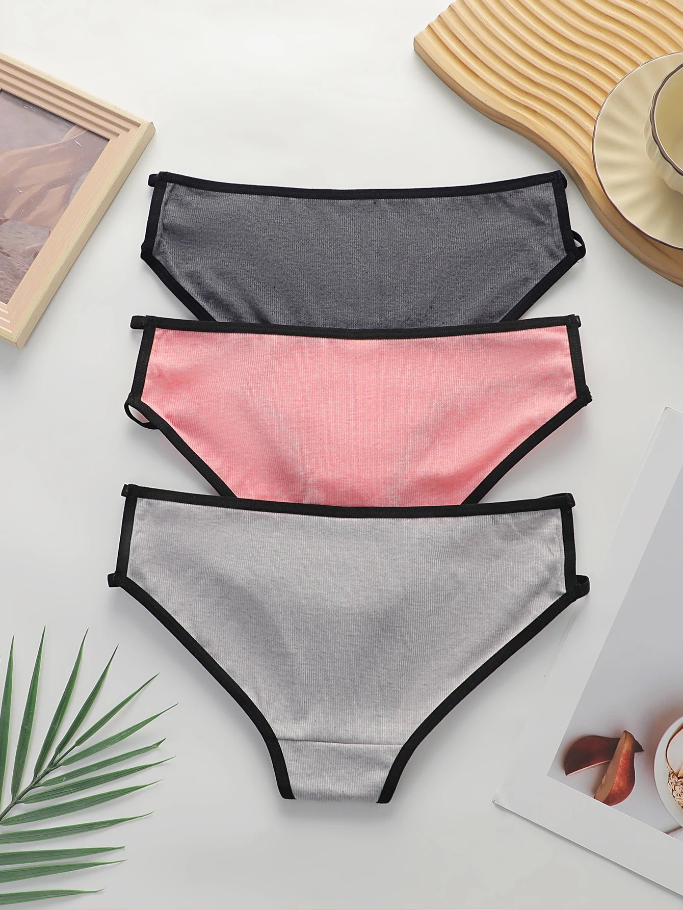 Culotte taille basse sans couture pour femmes