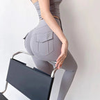 Leggings de yoga taille haute avec poche pour femmes