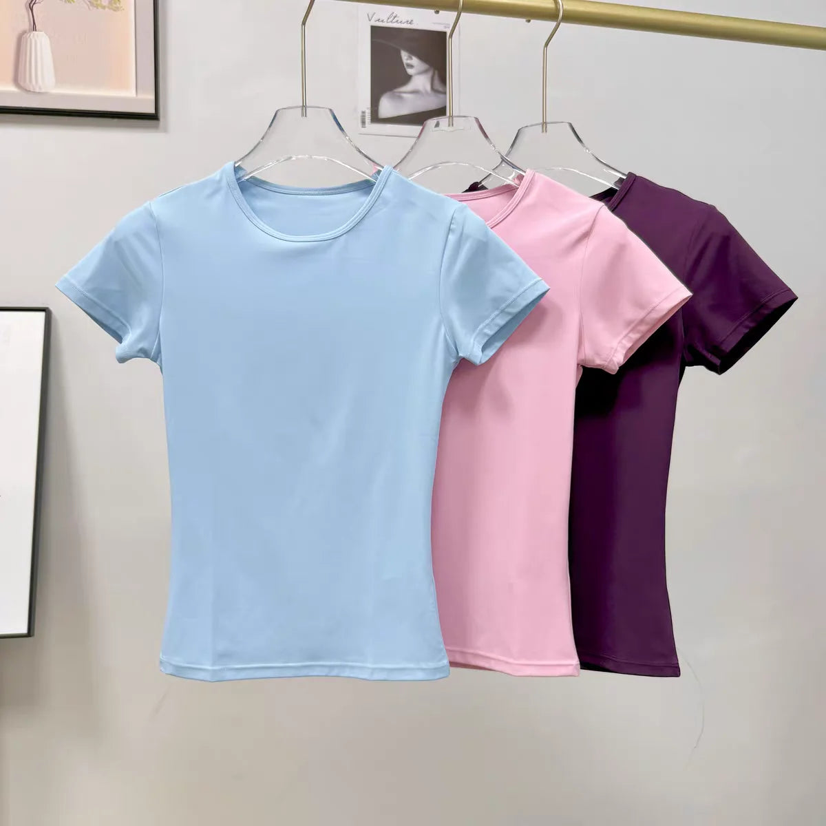 T-shirt de sport d'extérieur pour femmes