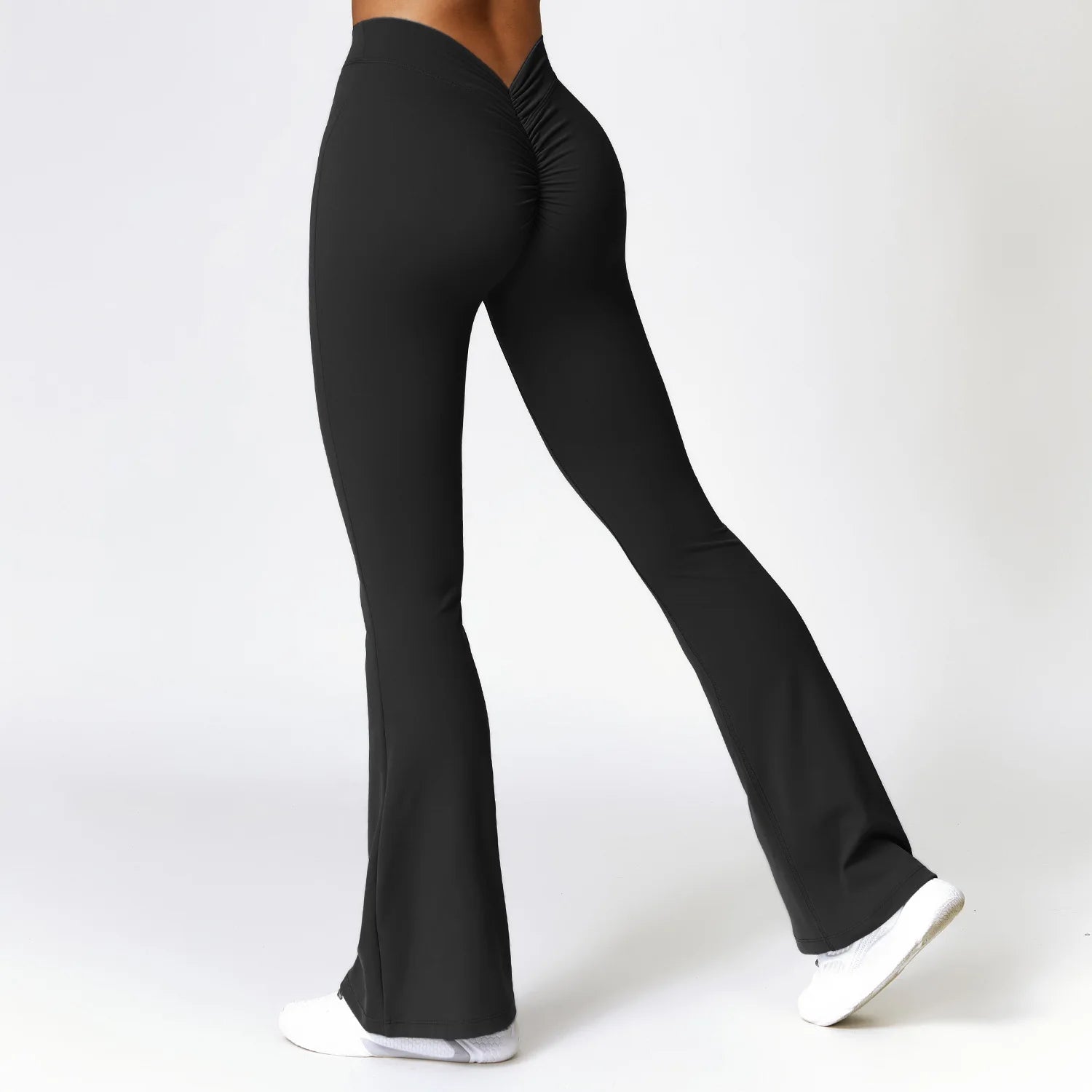 Leggings évasés à jambes larges pour femmes