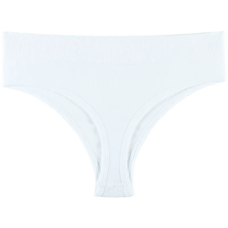 String taille basse sans couture pour femmes