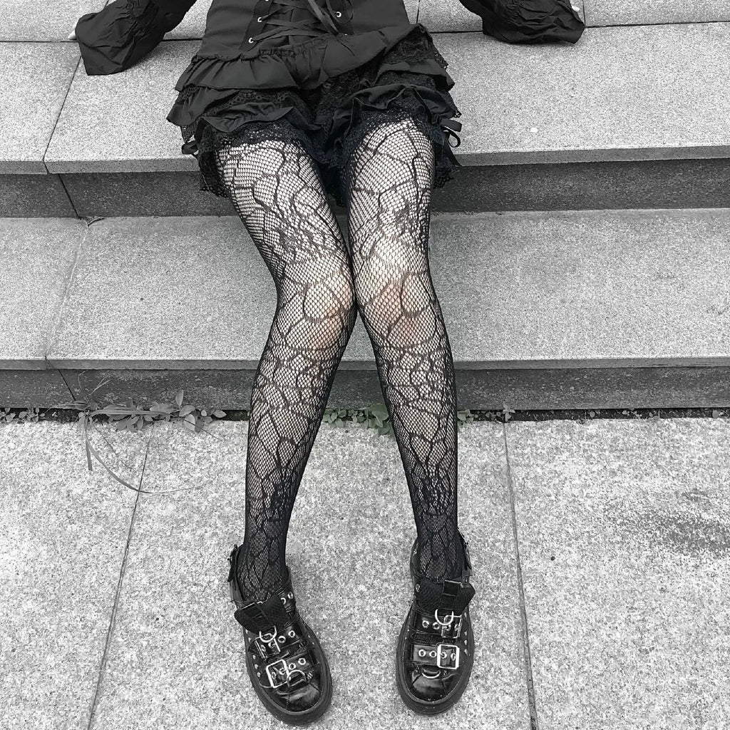 Collants en résille pour femmes