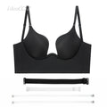 Soutien-gorge Invisible avec Bretelles transparentes pour femmes