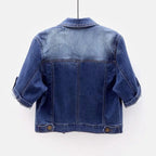 Veste en jean courte pour femmes