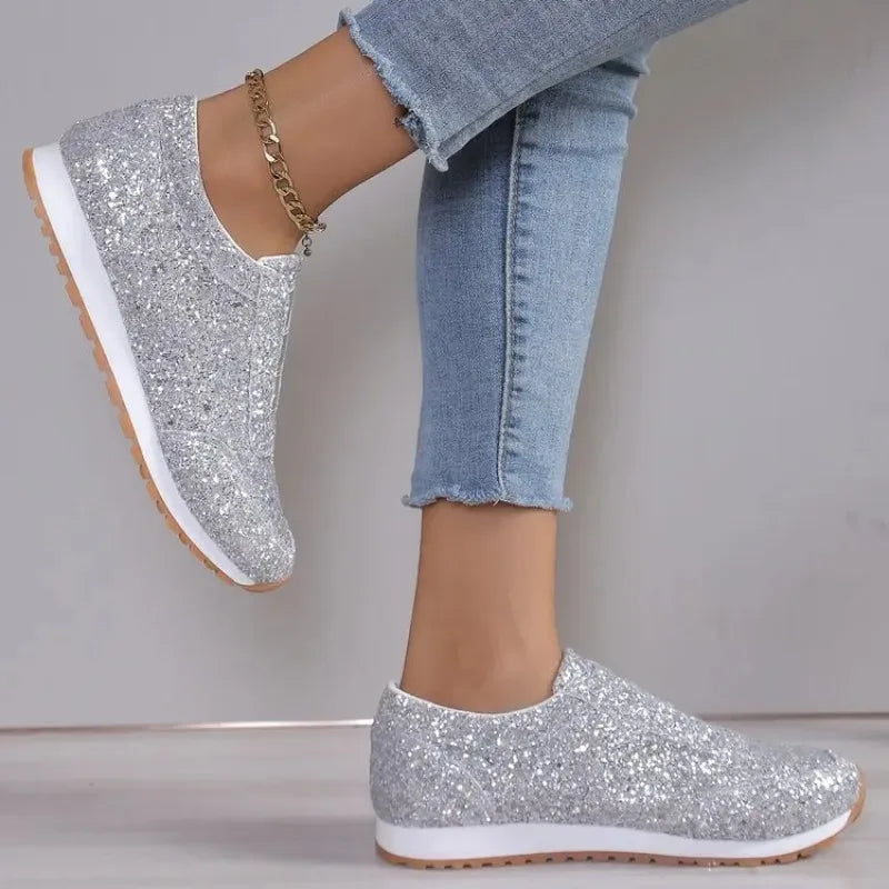 Baskets à talons bas pour femmes