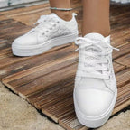 Baskets en toile creux respirant pour femmes